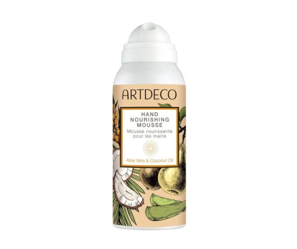 Mousse ammorbidente per mani
